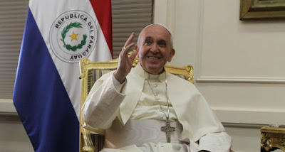 Saludos del Papa Francisco por los 208º Aniversario de la Independencia paraguaya.