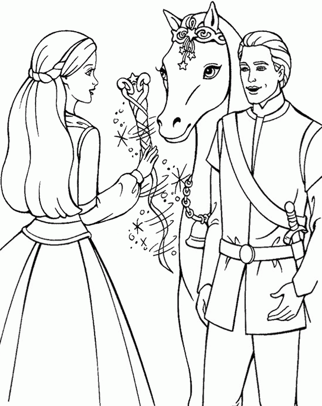 Mewarnai Gambar Barbie Untuk Anak Anak Mewarnai Gambar Barbie Untuk Anak Anak