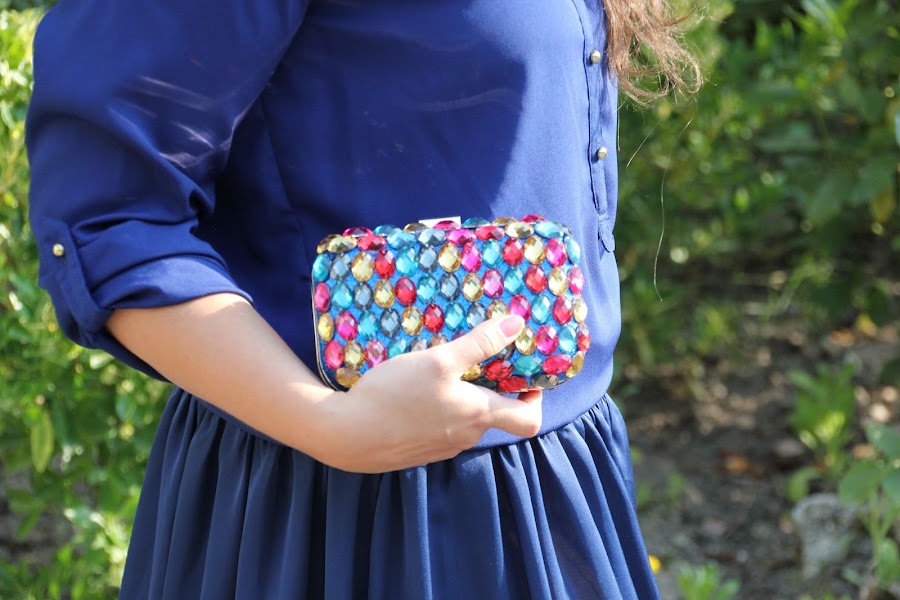 DIY Cómo hacer bolso joya / DIY Jewelry clutch