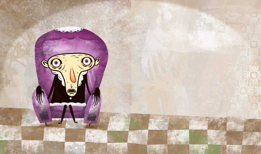 Luis San Vicente La última visita del caballero enfermo.