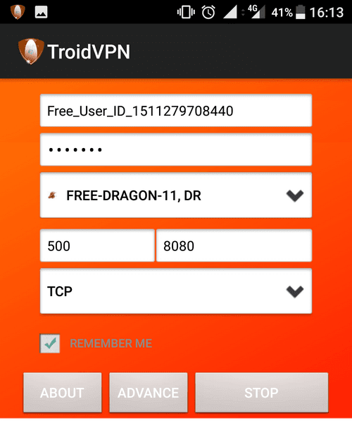 تطبيق  TroidVPN للحصول على أنترنت 3G مجاني