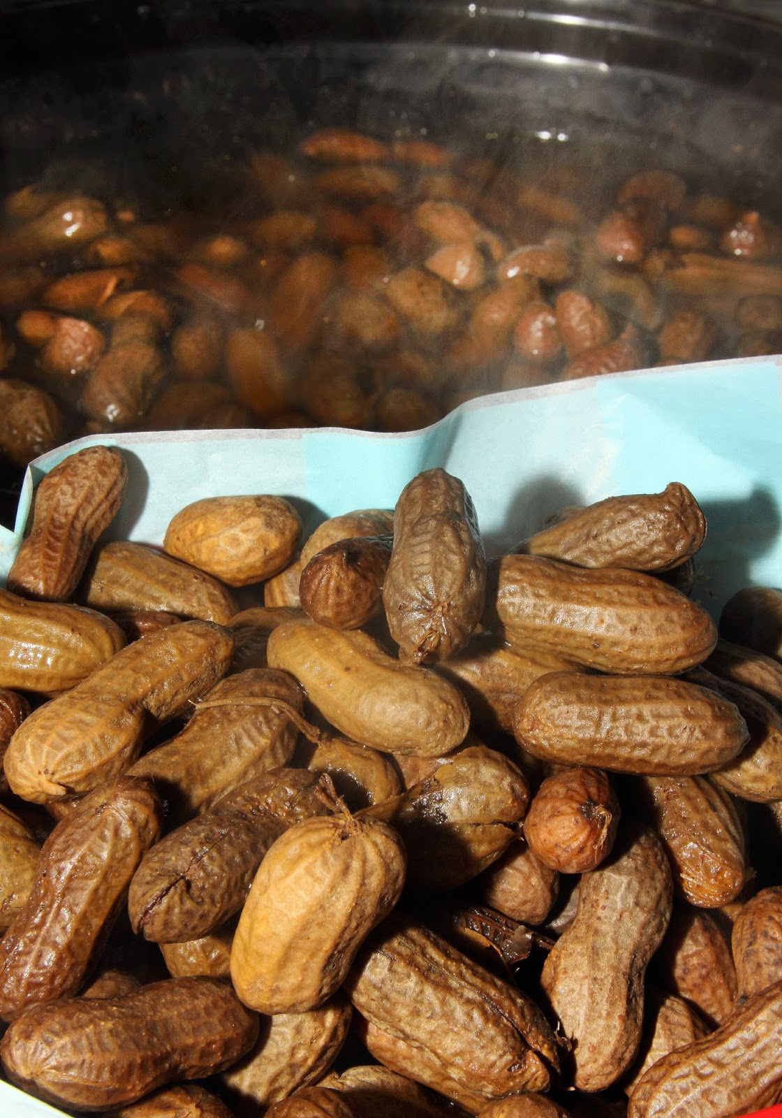 For the Love of Food Southern Slow Cooked Hot Boiled Peanuts