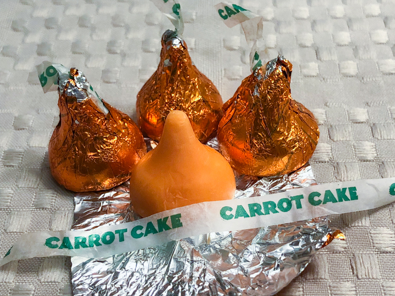 Tales of the Flowers Carrot Cake Hershey's Kisses