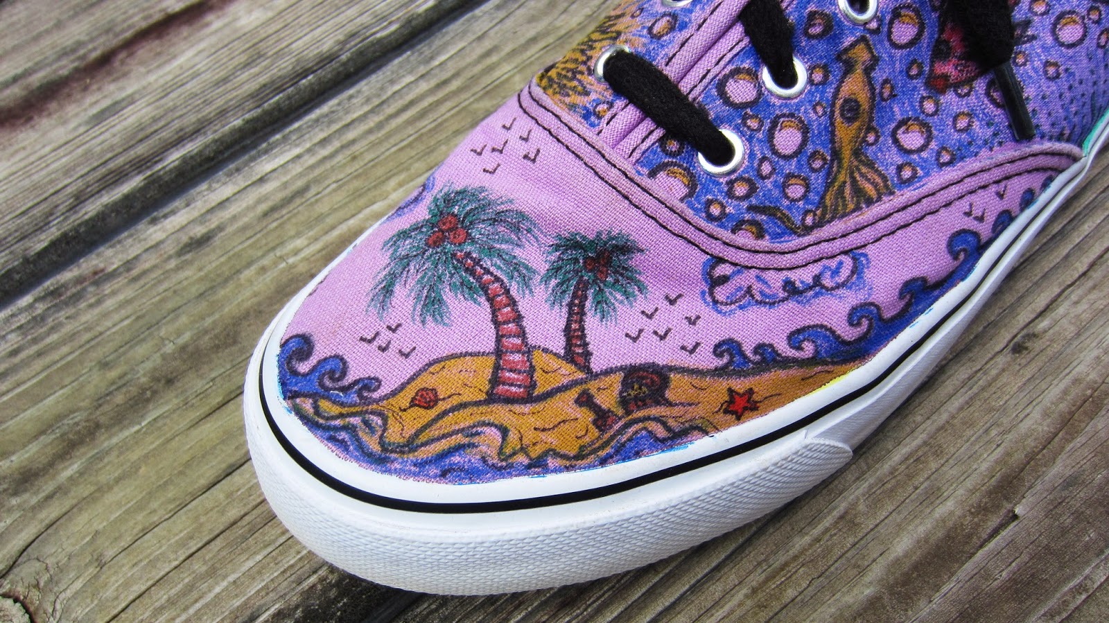 EasyMeWorld: DIY FreeStyle Art For Shoes - Zentangles
