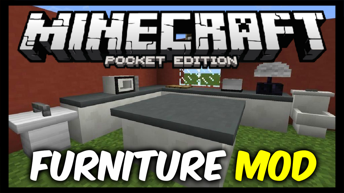 FURNITURE MOD PARA MINECRAFT PE 0.13.0