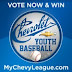 Vote. Win Baseball Tickets. Help a Local League. #ChevyYthBball