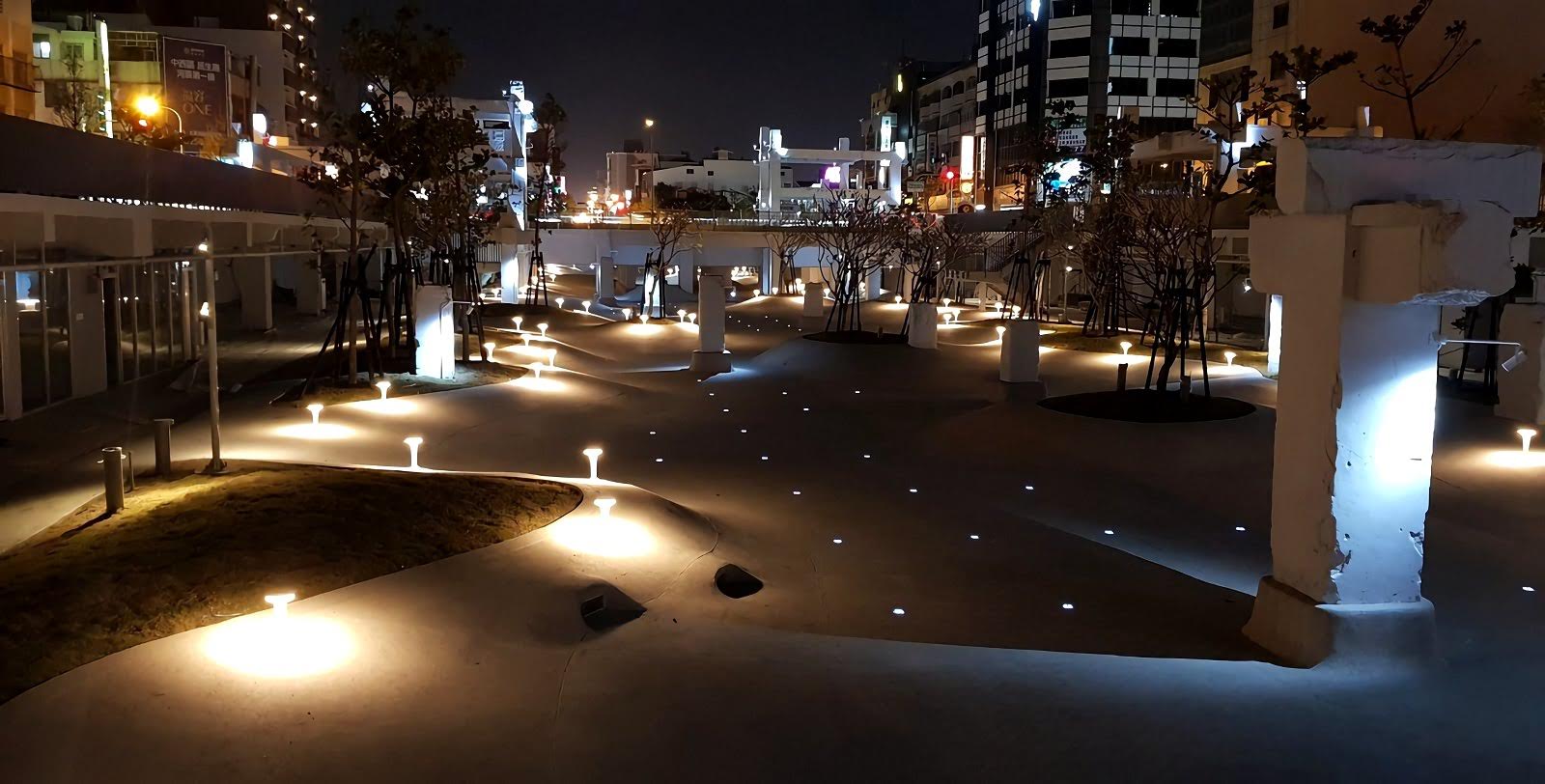 中國城變身潟湖親水公園|河樂廣場3/7正式開幕啟用|日拍夜拍都美