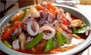Resep masakan Paprik Sotong khas Malaysia