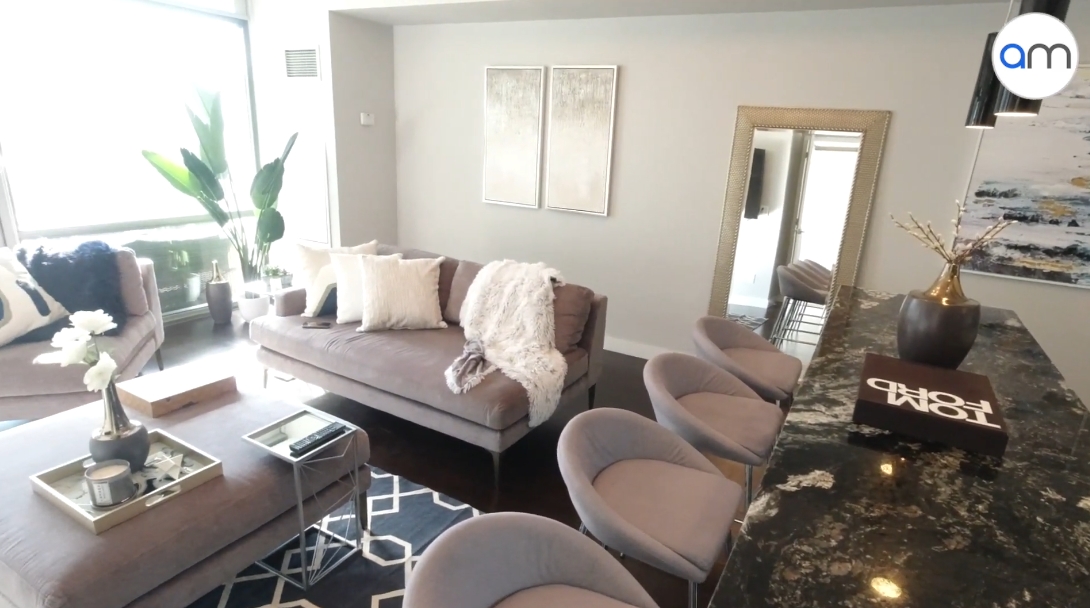 55 Stewart Street #729, Toronto Luxury Condo vs. 23 Interior Design Photos