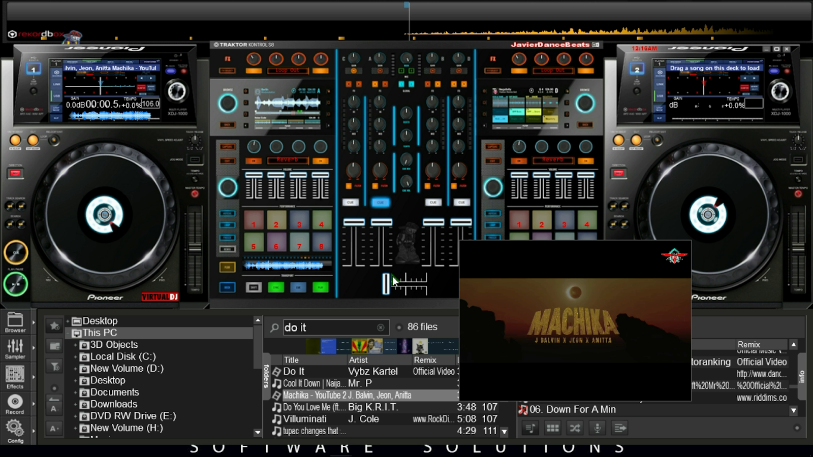 Virtual dj trial