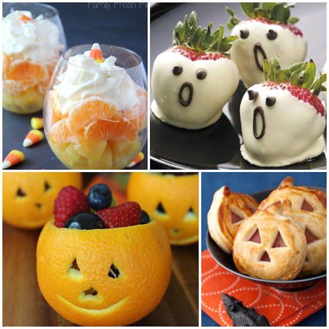 Healthy Halloween Snacks For Kids | What Can We Do With Paper And Glue