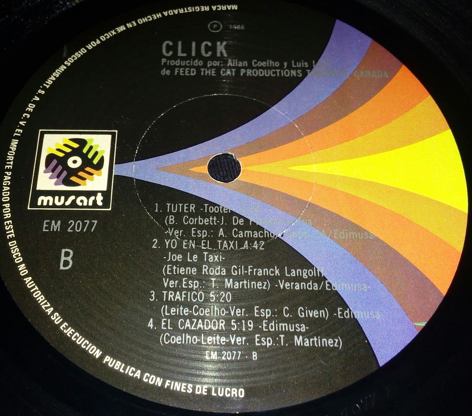 Retro Disco 80s Click Click Vinyl, LP 1988 .By.jOe.MasTeR