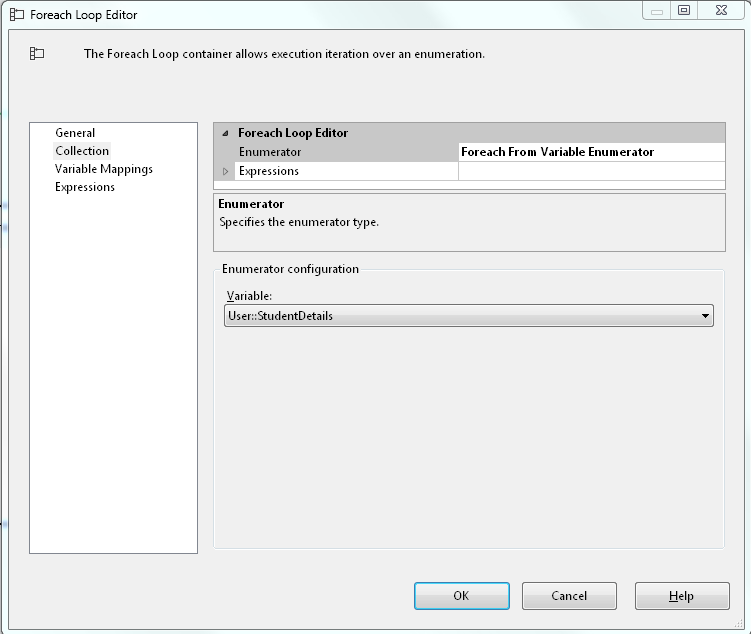 Setting Enumeration type