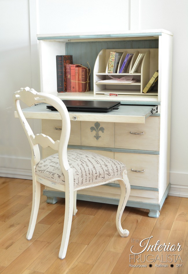French Country Occasional Chair Makeover