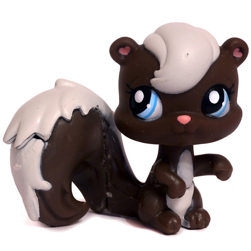 Littlest Pet Shop Multi Pack Skunk (1749) Pet LPS Merch
