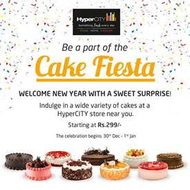 Hypercity, Cake Fiesta is back Hypercity, Cake Fiesta is back