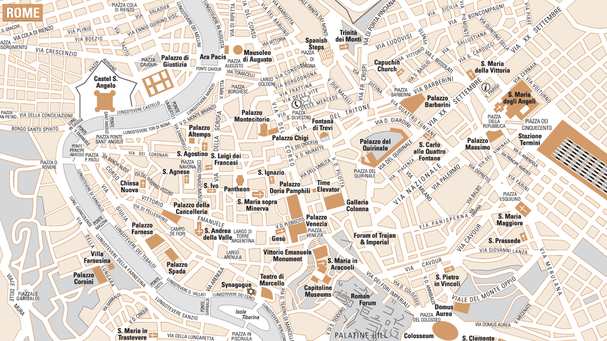 Karta över Rom City Regionen | Karta över Sverige, Geografisk, Fysisk