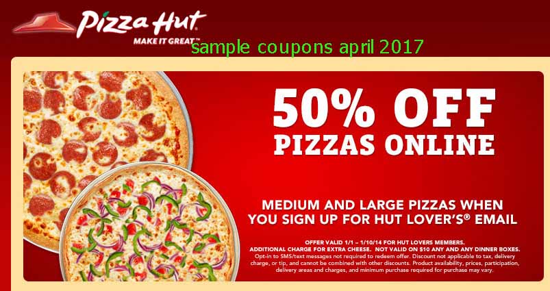 Pizza hut coupons april 2019