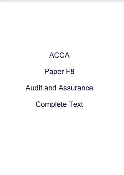 Acca F7 Kaplan Book Free Download