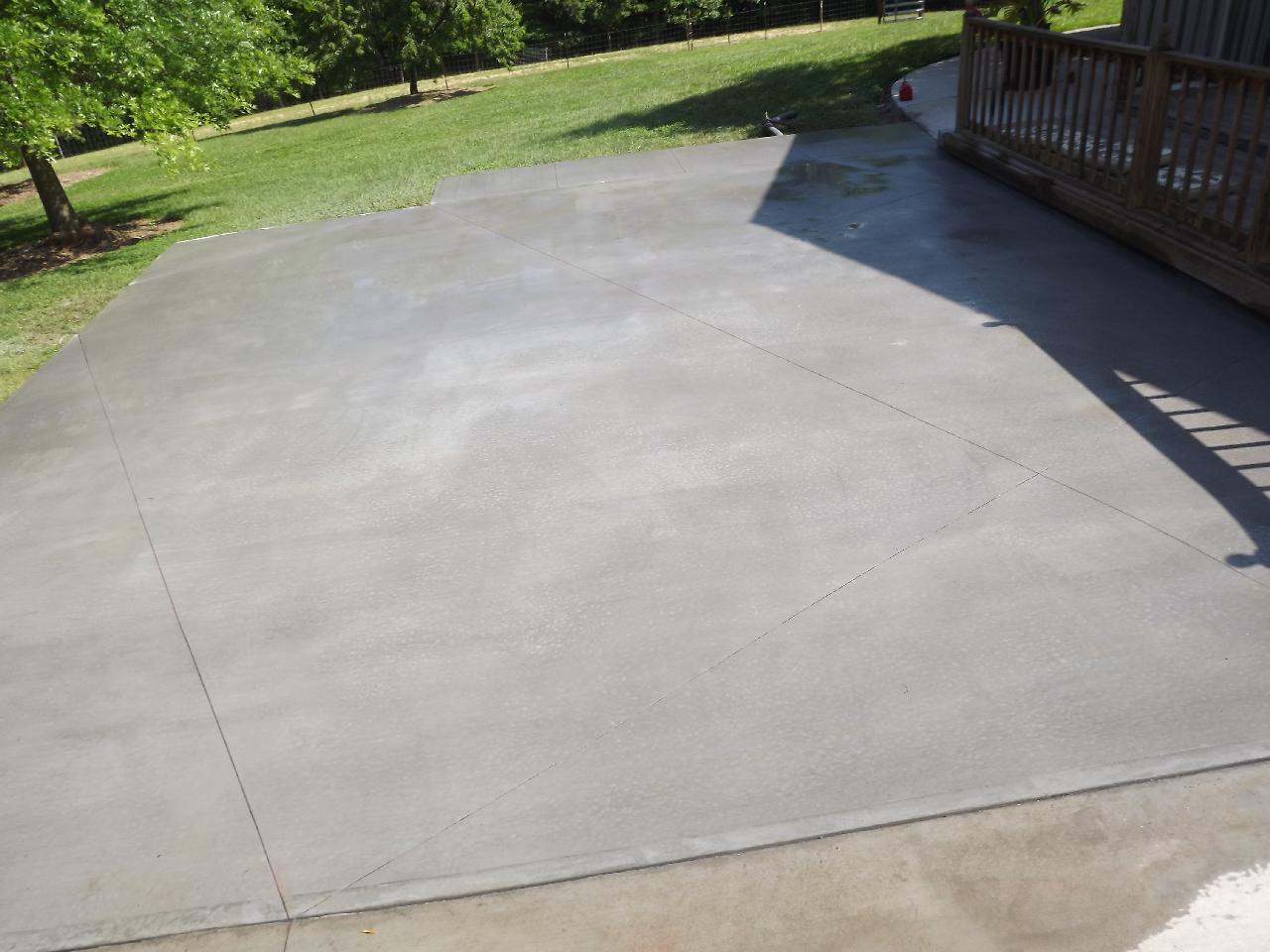 Atlantic Coast Concrete New Garage Concrete Slab
