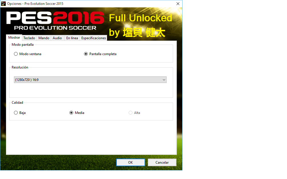 settings pes 2013 settings pes 2013