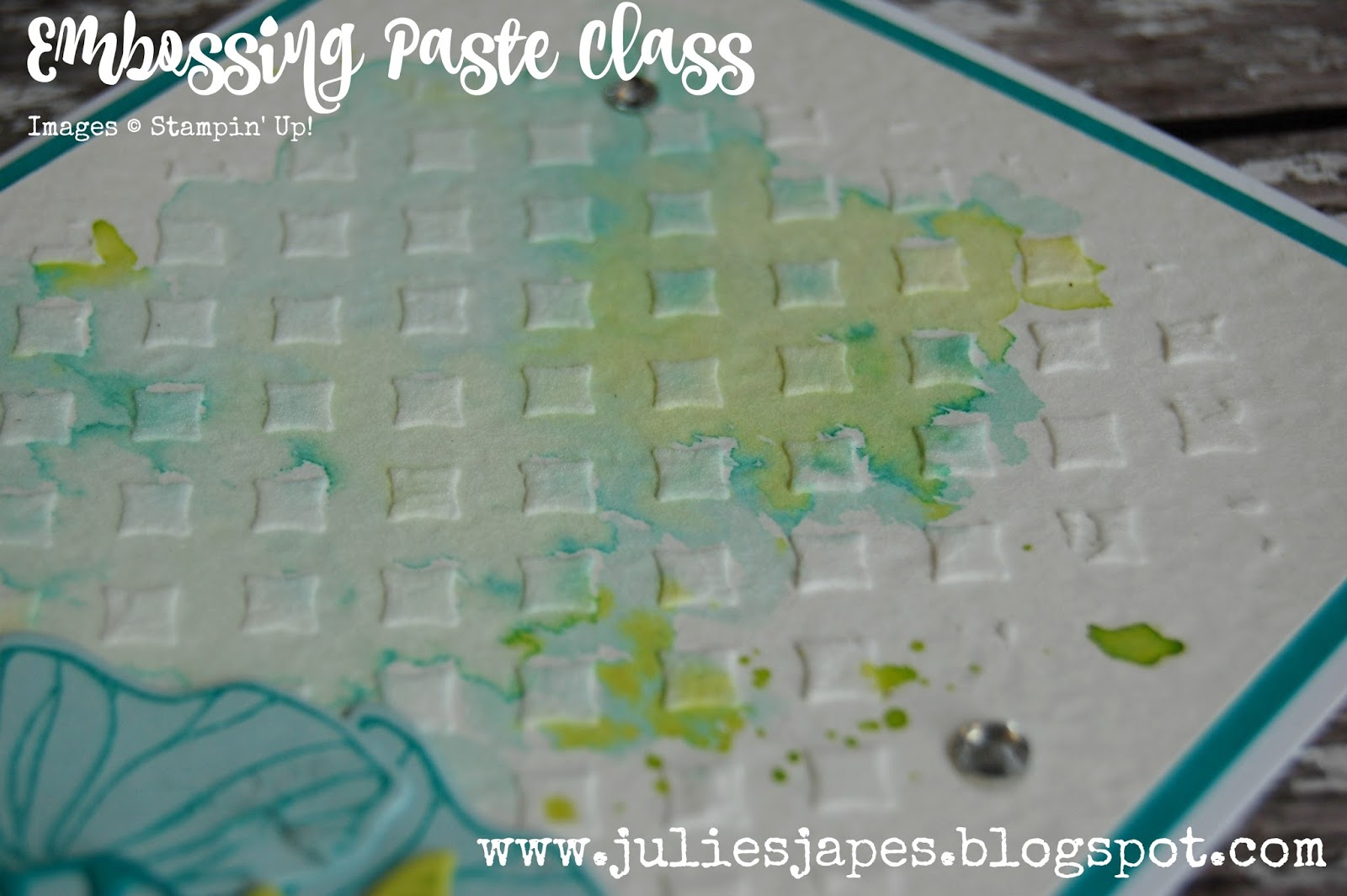 Julie Kettlewell Stampin Up UK Independent Demonstrator Order