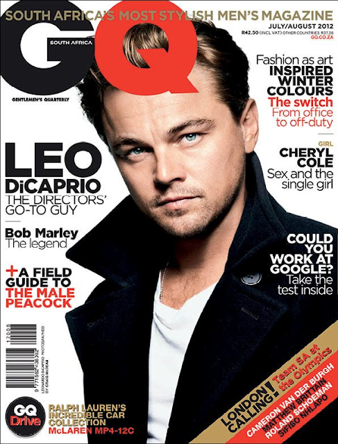 Leo DiCaprio Covers GQ South Africa August 2012