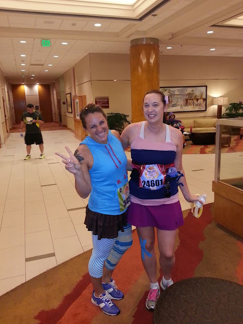 Budget Fairy Tale: Disneyland Race Weekend 2013 Part 3 - The Half Marathon