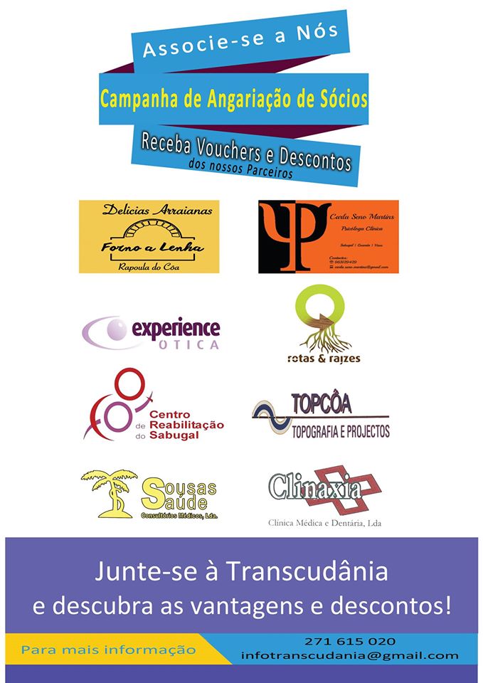 Junte-se à Associação Transcudânia adquira um dos nossos kits de sócio,ajude a promover o concelho
