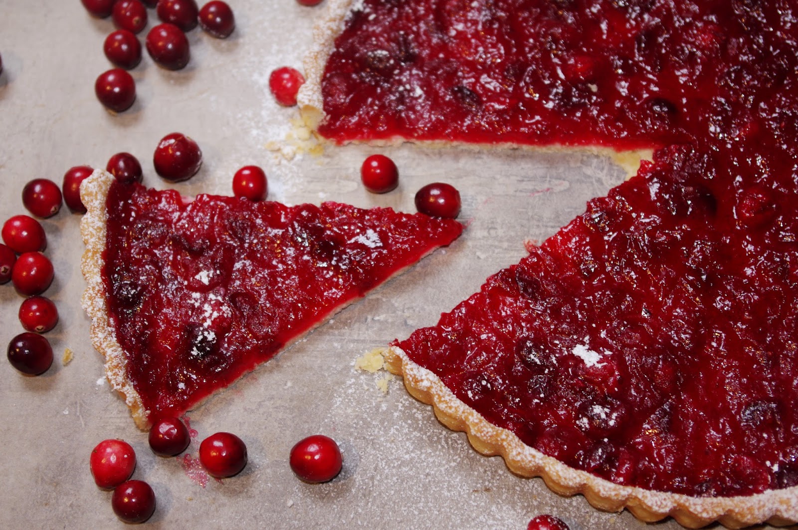 Self-Baked : Cranberry-Tarte