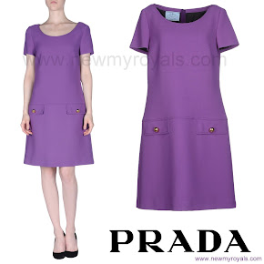 Crown Princess Victoria Style Prada Short Dress 
