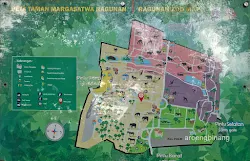 peta kebun binatang ragunan jakarta