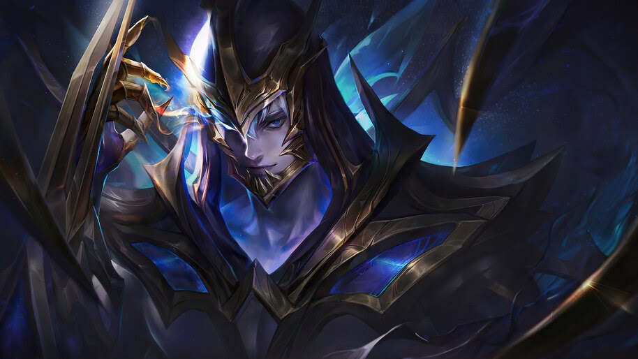 Galaxy, Zed, LoL, Art, 4K, #3.2216