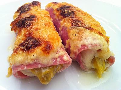 Endives au jambon