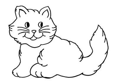 Gato para Colorir: desenhos para imprimir e pintar