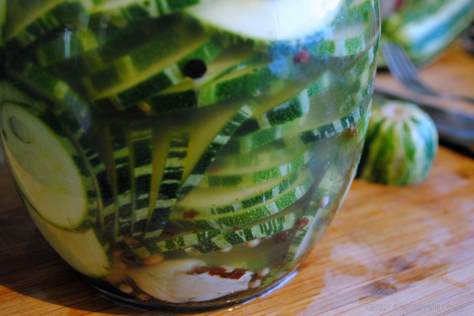 Spicy Summer Squash Refrigerator Pickles FarmersMarketWeek