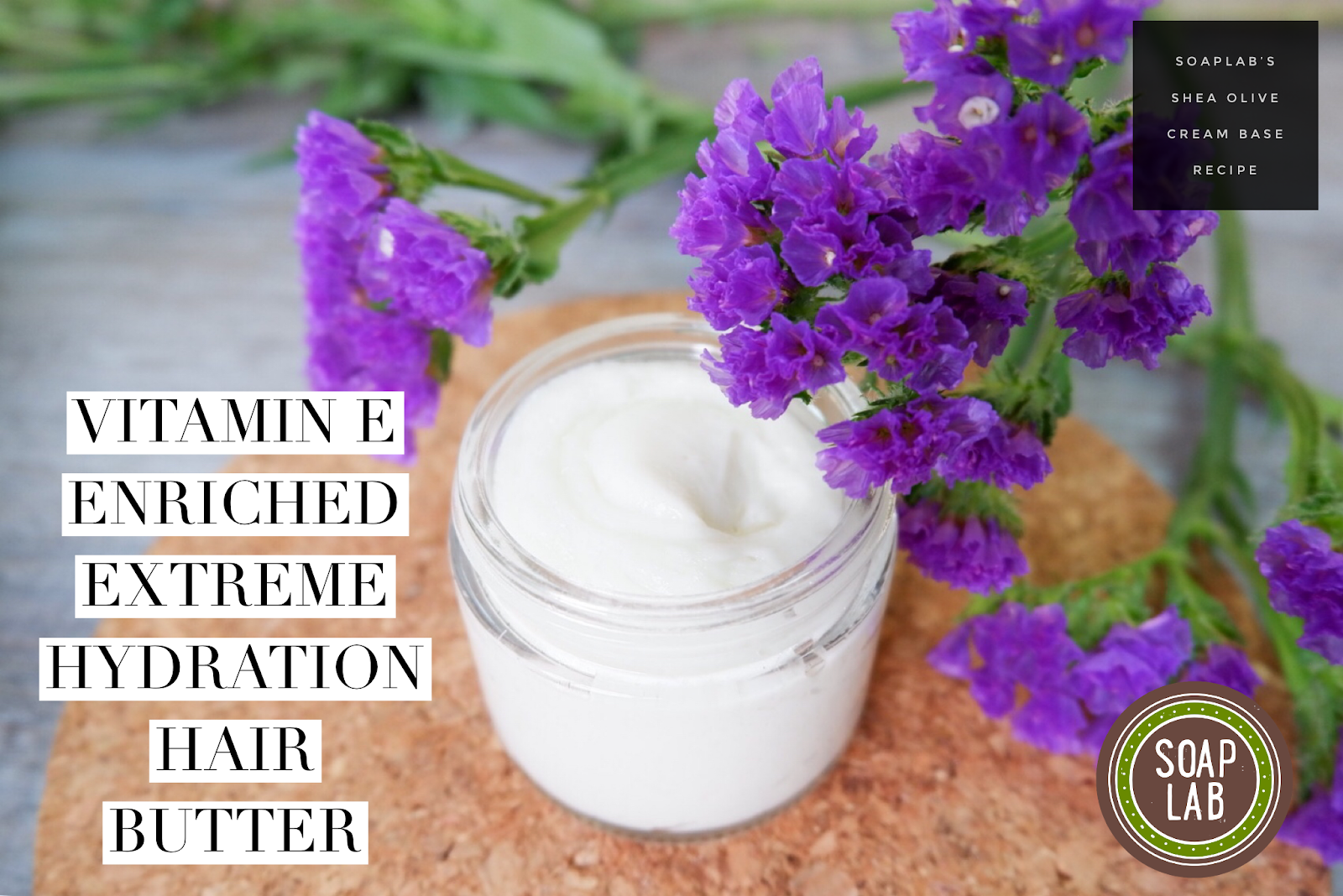 SoapLab Malaysia How To Make HairButter For Oily Scalp with Vitamin E