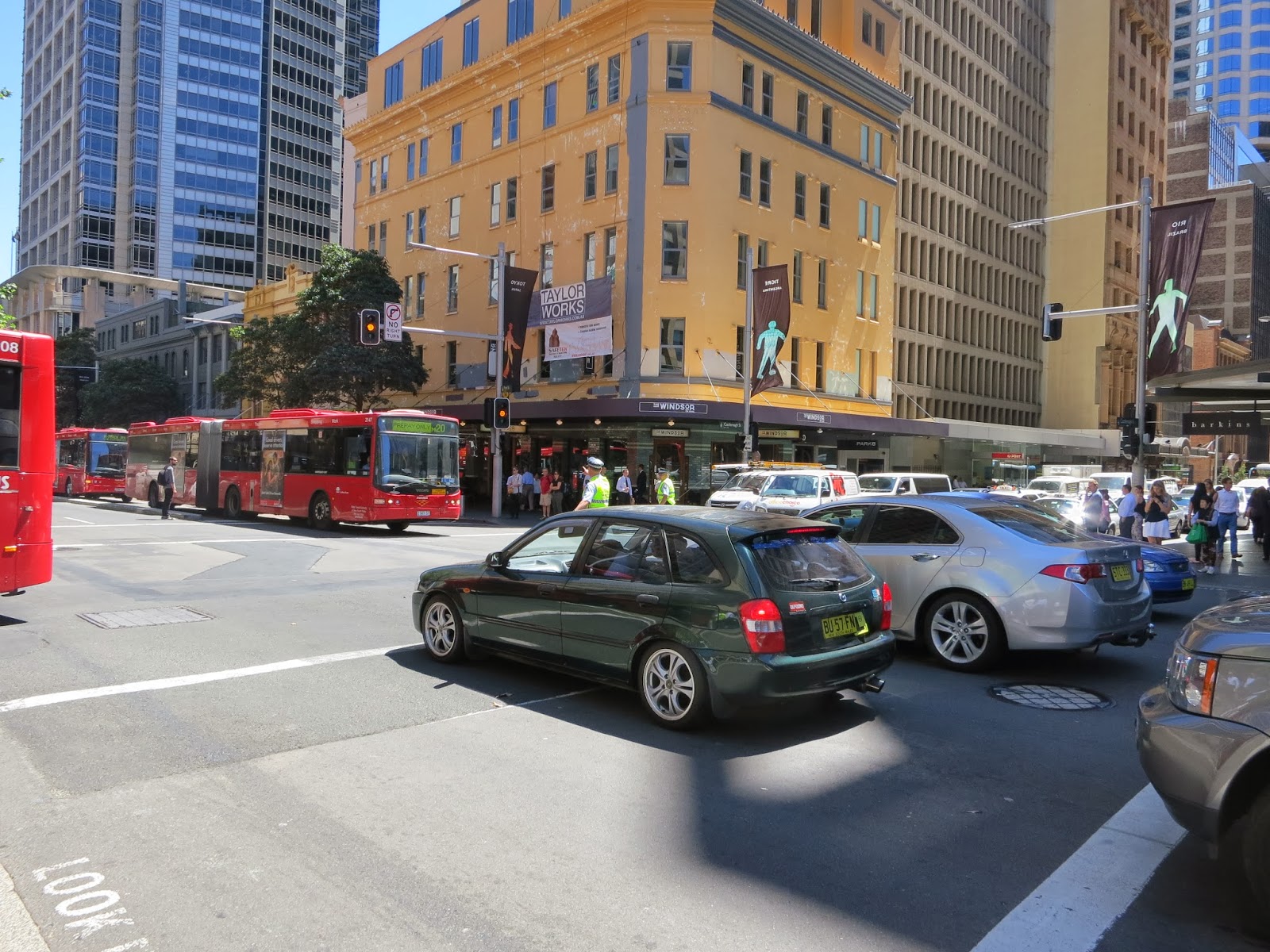 Sydney Australia Sydney traffic jam