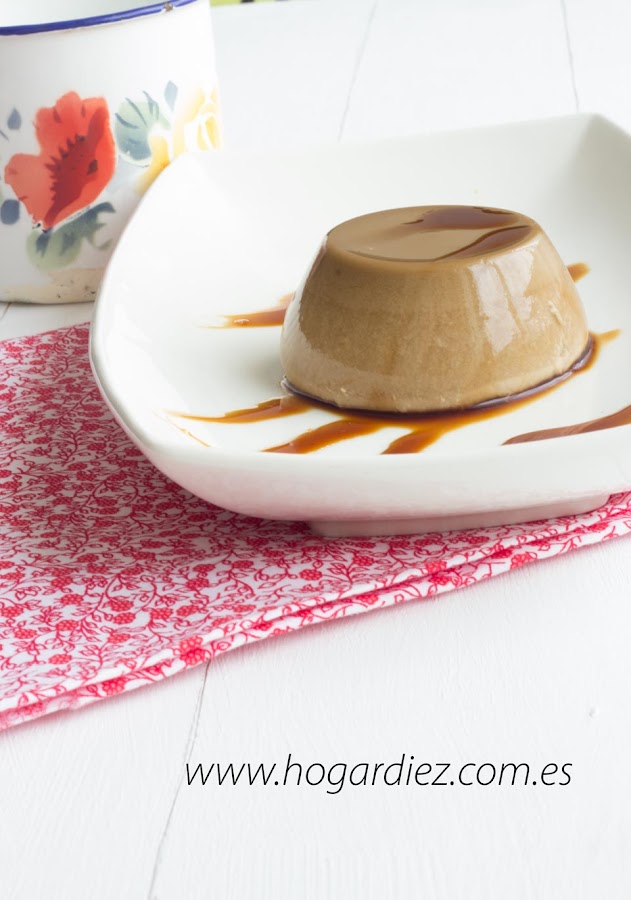 Panna cotta de café