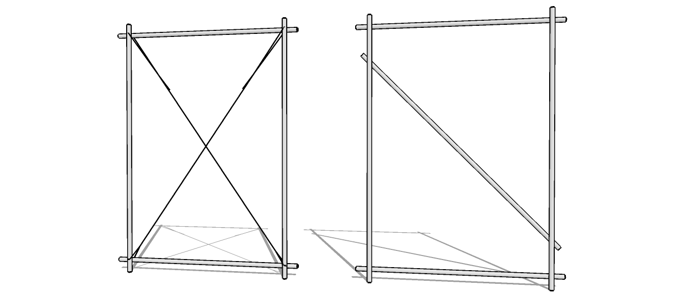 Ropes and Poles: Engineering for Scouts 2: Bracing structures