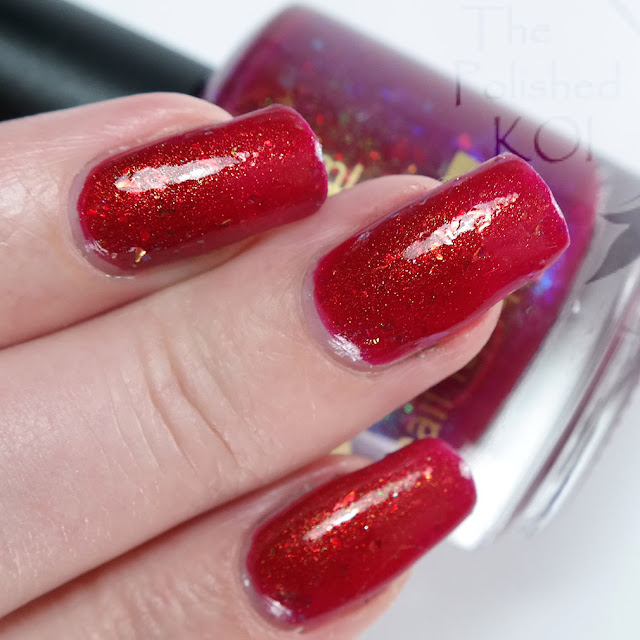 Bee's Knees Lacquer - I Love Me Strawberry Smiggles