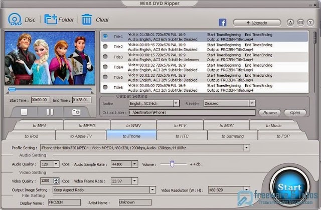 WinX DVD Ripper : un logiciel gratuit pour sauvegarder vos DVD
