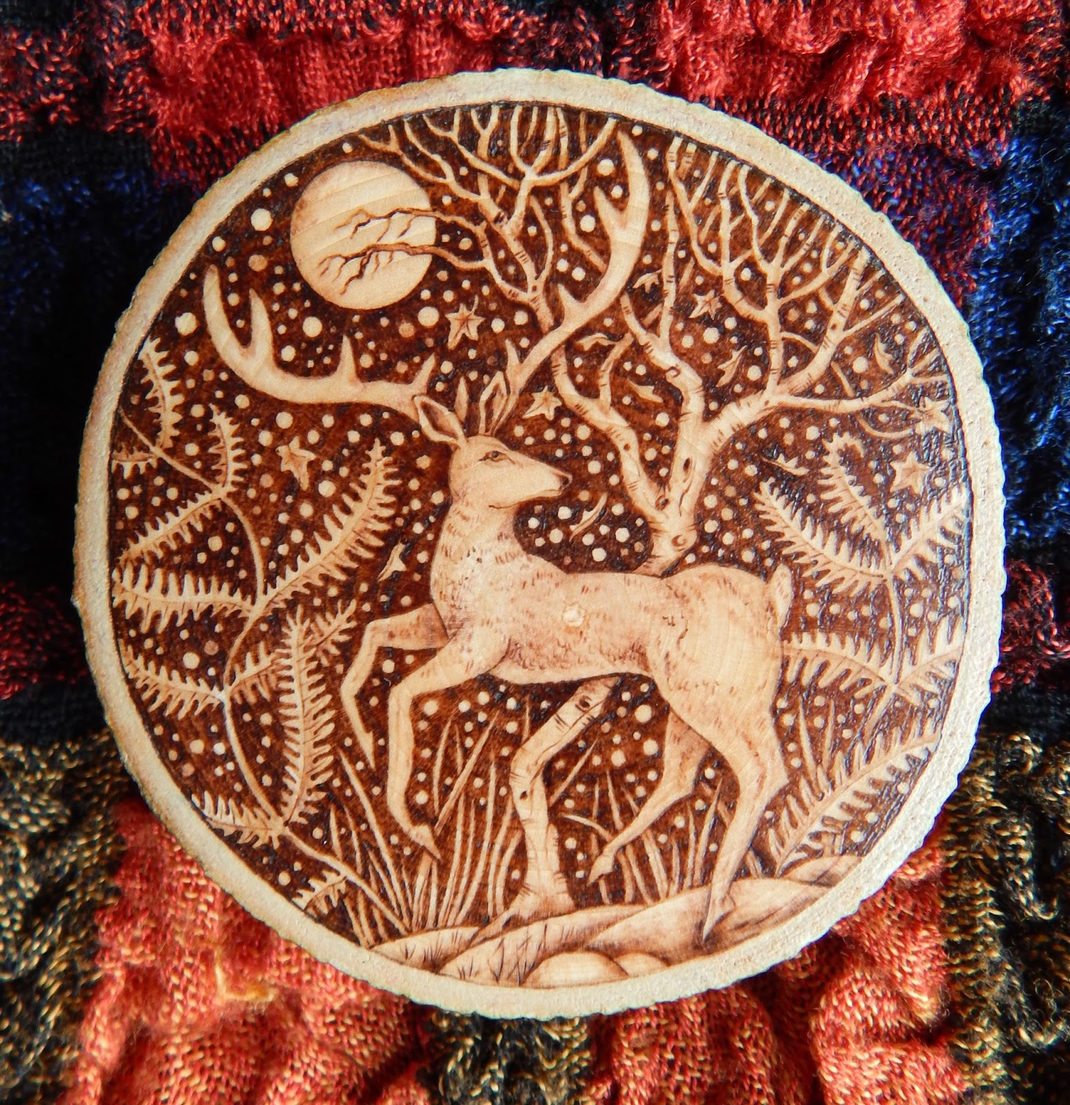 ENCHANTEDART Pyrography and Illustration PyroArt Pieces