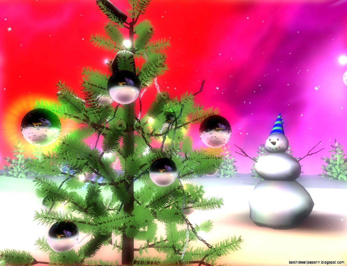 Free Christmas Holiday Screensaver