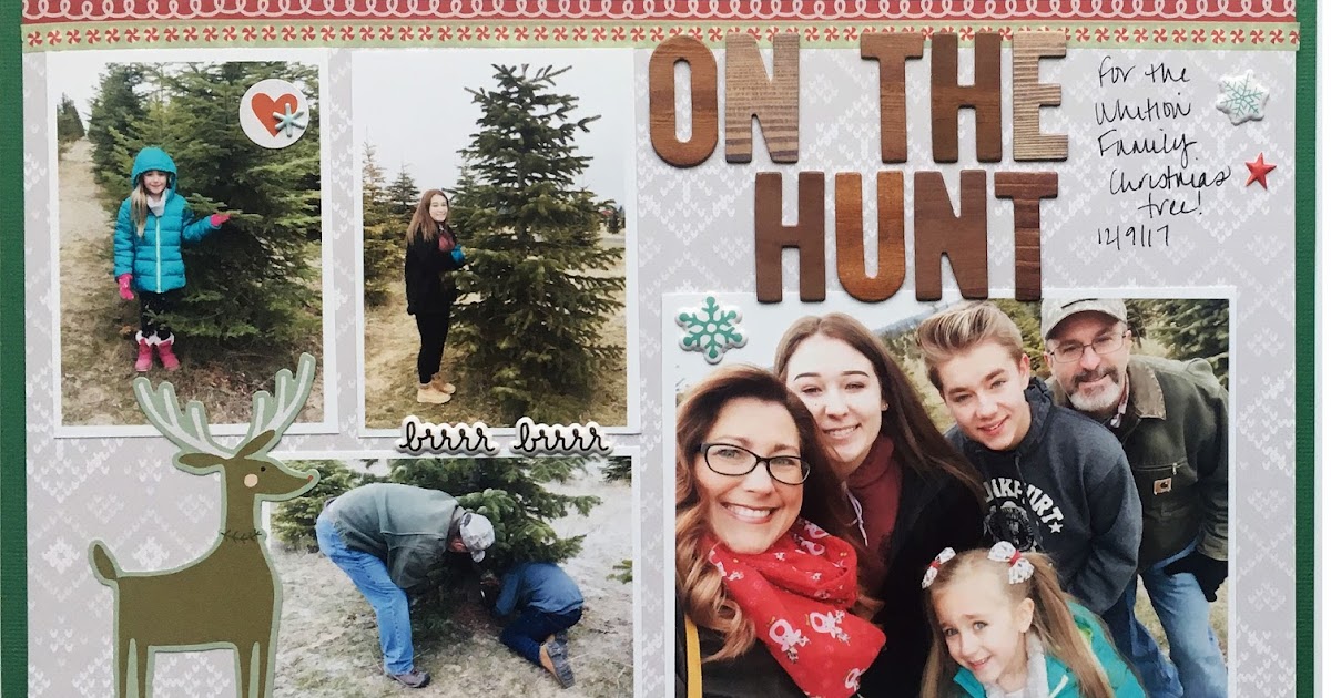 Layouts and Projects The Whitlow Family Christmas Tree