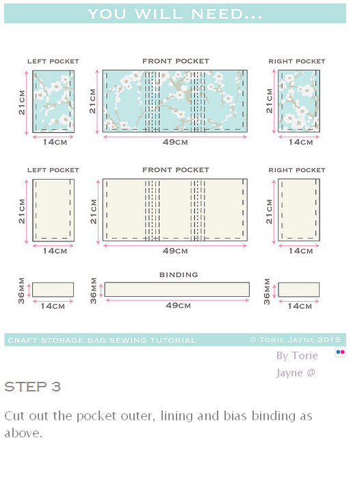 Organizer Bag Sewing Tutorial