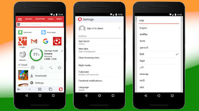 Opera Mini browser gets support for 13 Indian languages