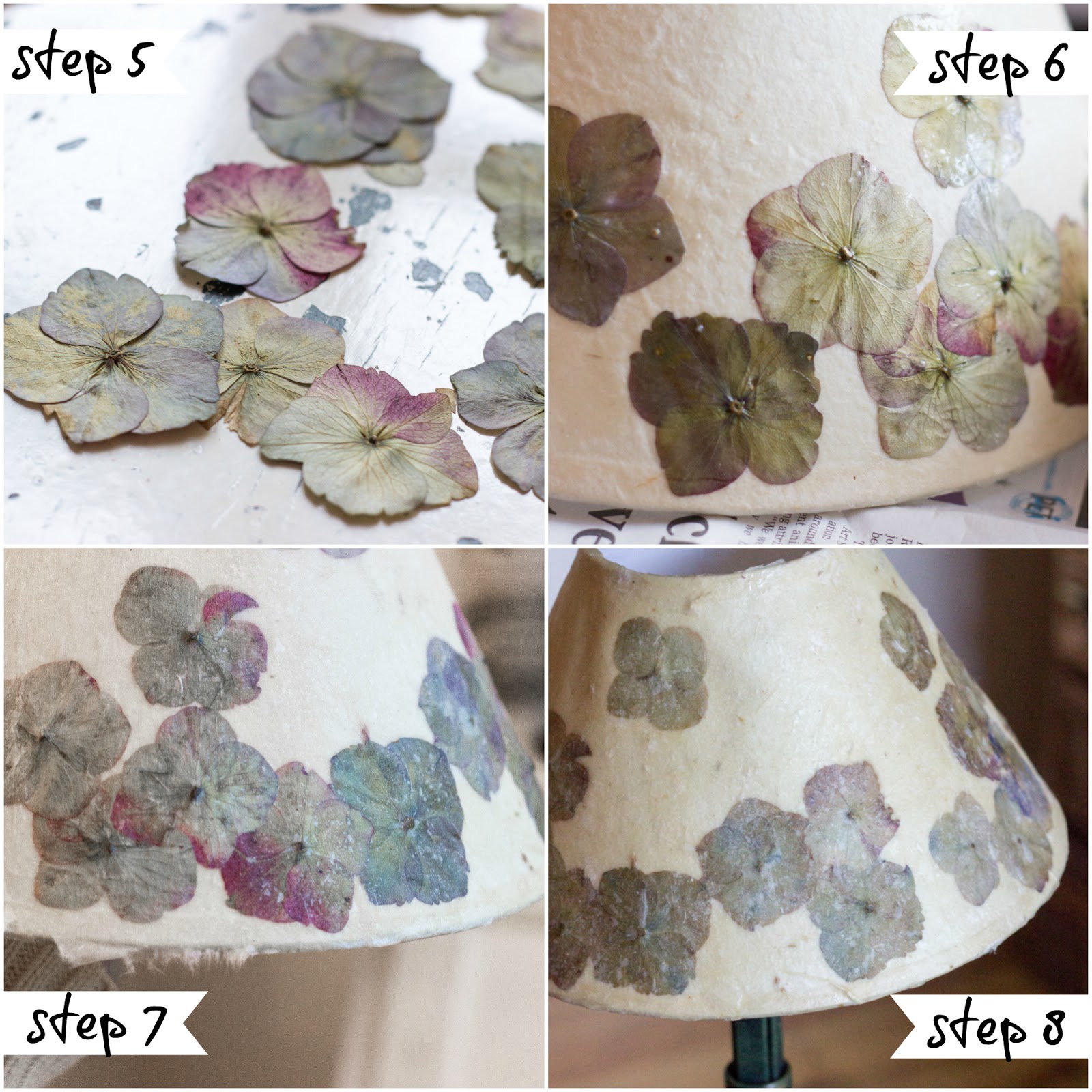 Easy Paper Hydrangeas Catching Colorflies