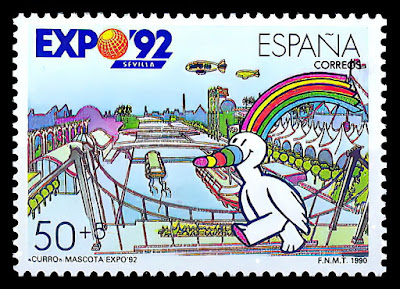 Sevilla - Filatelia - Expo 92 - 1990 (50+5)