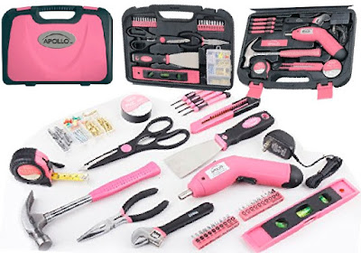 Apollo 135-Tool Set - DT0773N1 Household Repair Kit - DIY Hand Tools for Home Projects